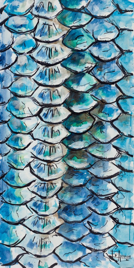 Tarpon Scales | Ed Anderson Art