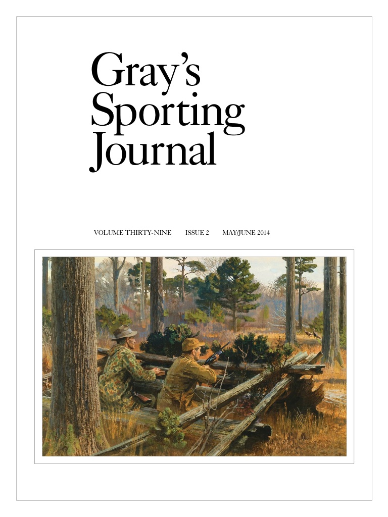 Gray's Sporting Journal featured artist, Ed Anderson